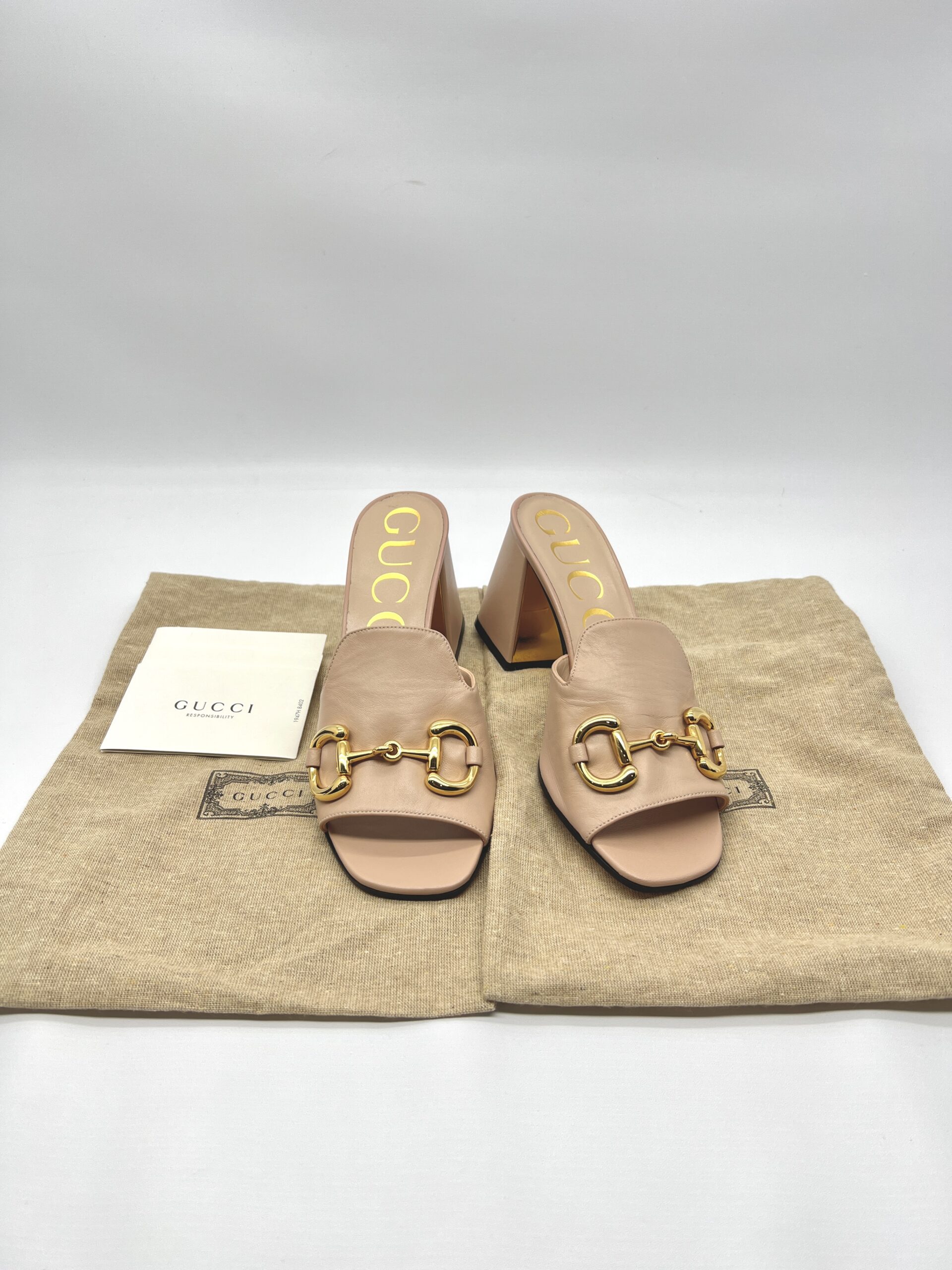 Gucci Horsebit Pump Nude Pink