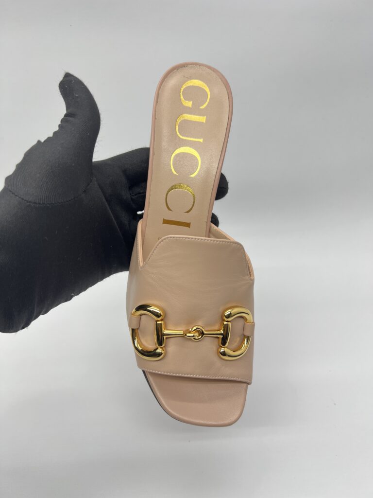 Gucci Horsebit Pump Nude Pink