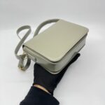 Celine Teen Triomphe Bag Green Clay GHW