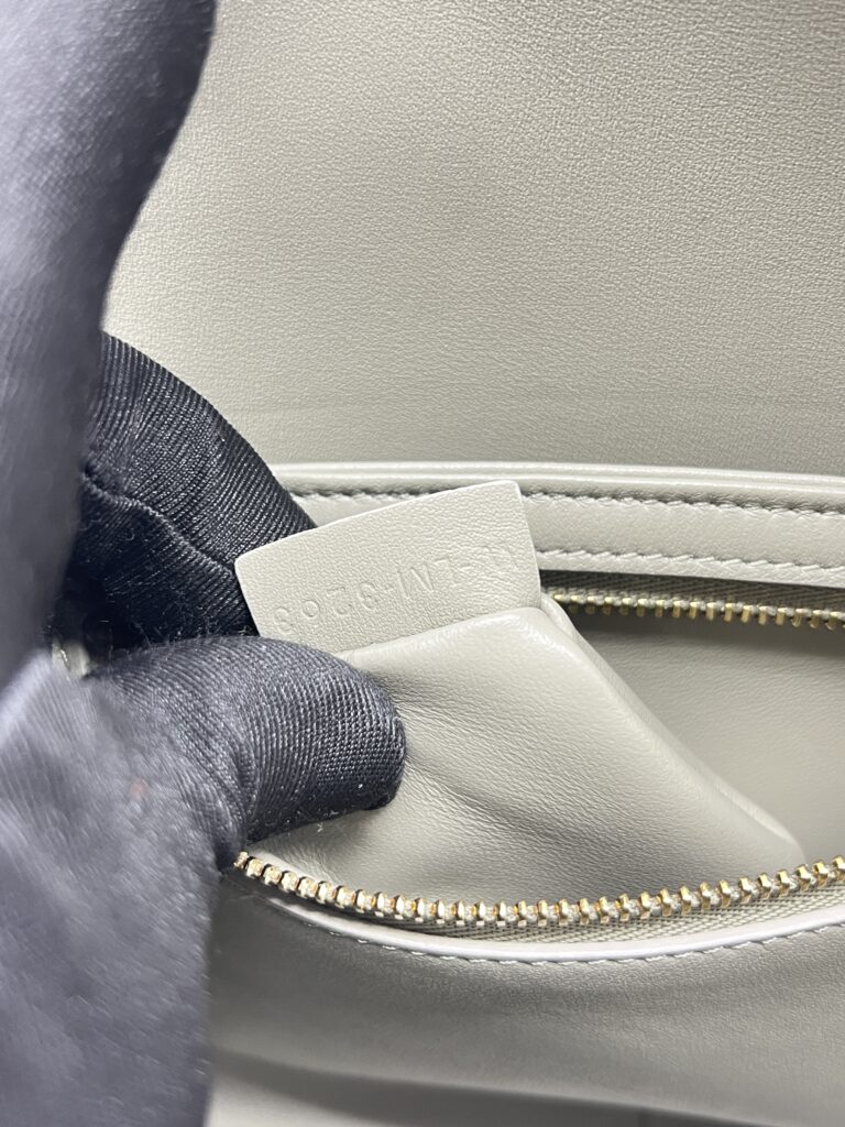 Celine Teen Triomphe Bag Green Clay GHW