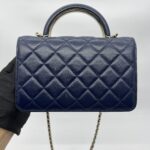 Chanel Wallet On Chain Top Navy GHW