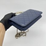 Chanel Wallet On Chain Top Navy GHW