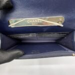 Chanel Wallet On Chain Top Navy GHW