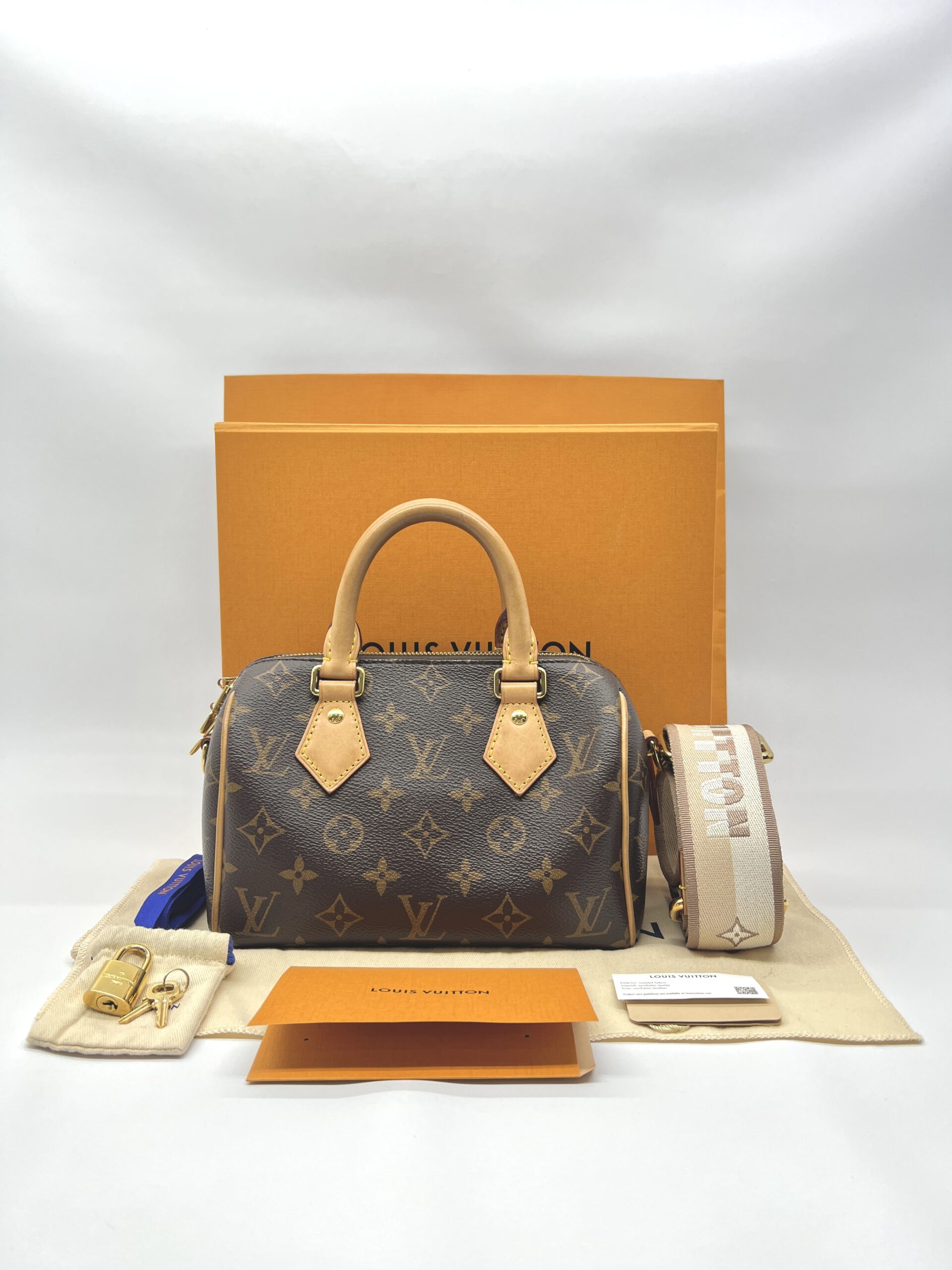 Louis Vuitton Speedy Bandou 20 Monogram