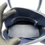 Balenciaga Ville Small Blue White Logo SHW