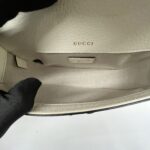 Gucci Horsebit Mini Bag X Adidas Leather White Black GHW