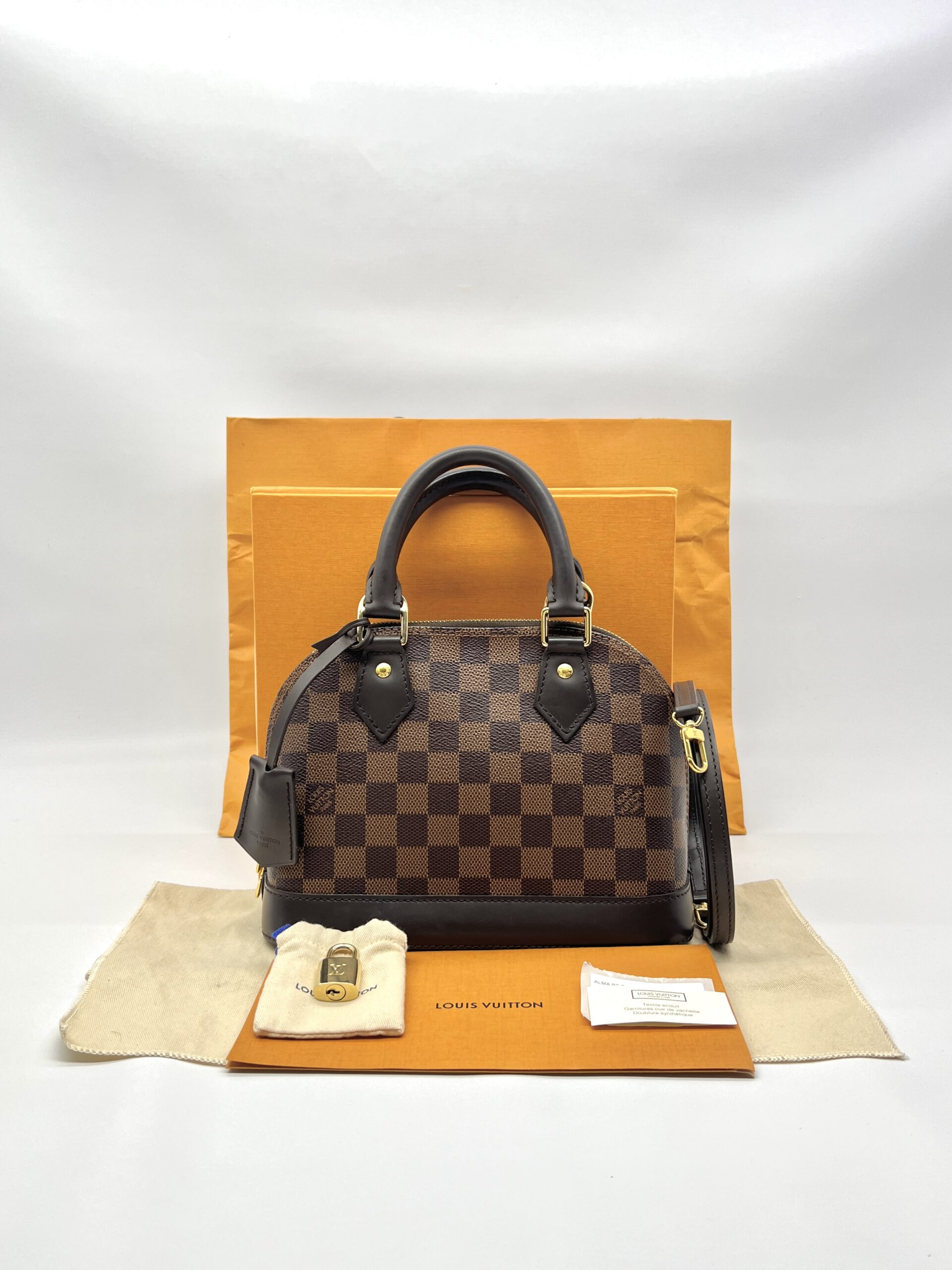 Louis Vuitton Alma BB Damier Ebene GHW