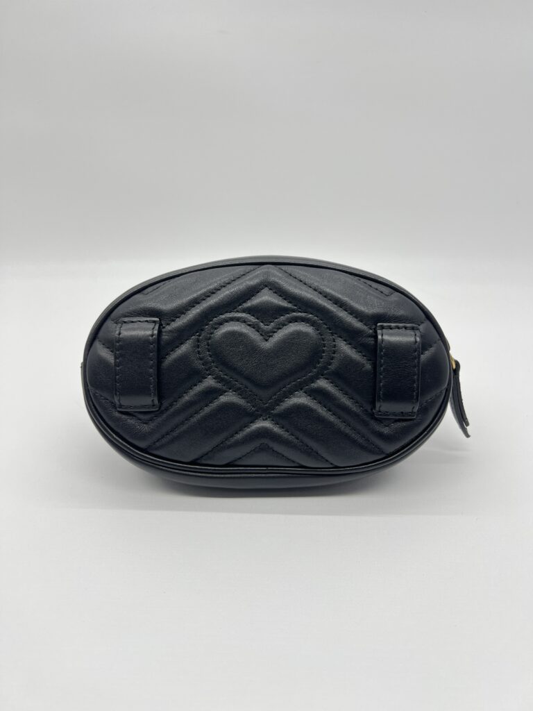 Gucci Marmont Belt Bag Black GHW