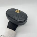 Gucci Marmont Belt Bag Black GHW