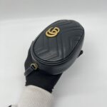 Gucci Marmont Belt Bag Black GHW
