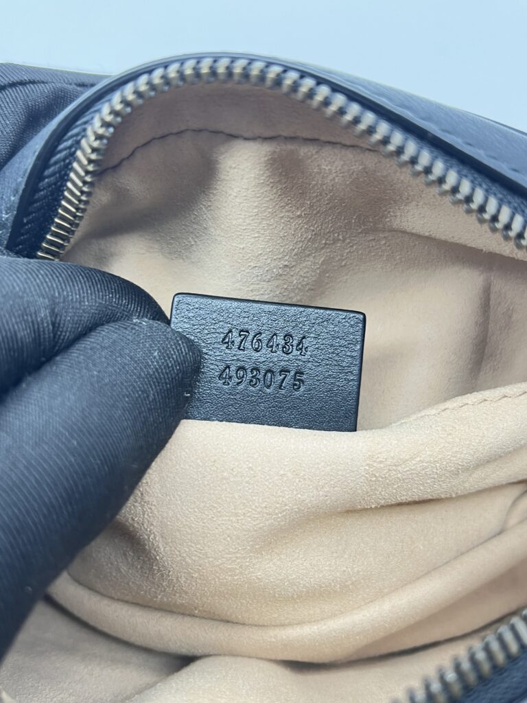 Gucci Marmont Belt Bag Black GHW