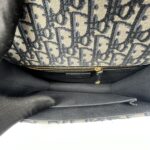 Dior Montaigne 30 Canvas Blue Oblique