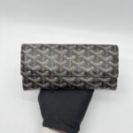 Goyard Varenne Long Wallet Black