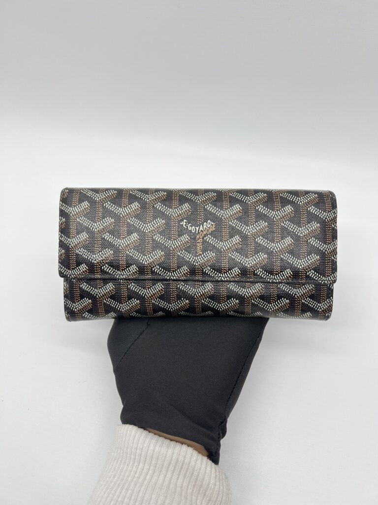 Goyard Varenne Long Wallet Black