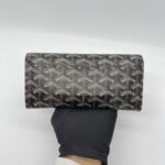 Goyard Varenne Long Wallet Black