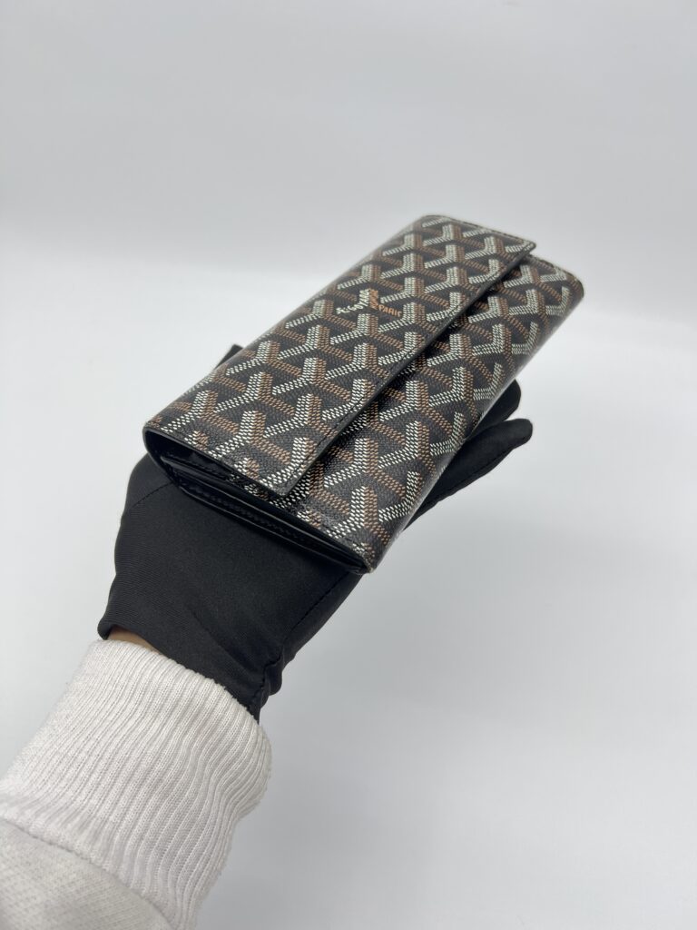 Goyard Varenne Long Wallet Black