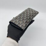 Goyard Varenne Long Wallet Black