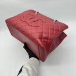 Chanel GST Caviar Red SHW