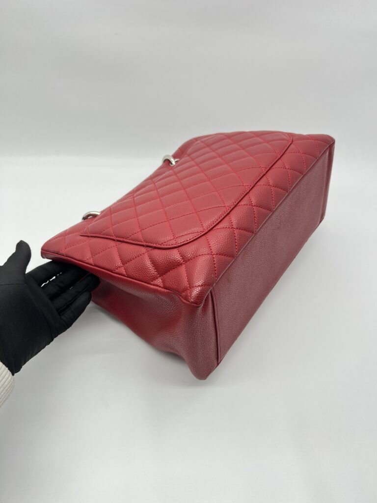 Chanel GST Caviar Red SHW