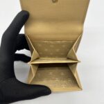 Chanel CC Trifold Wallet Calfskin Beige GHW