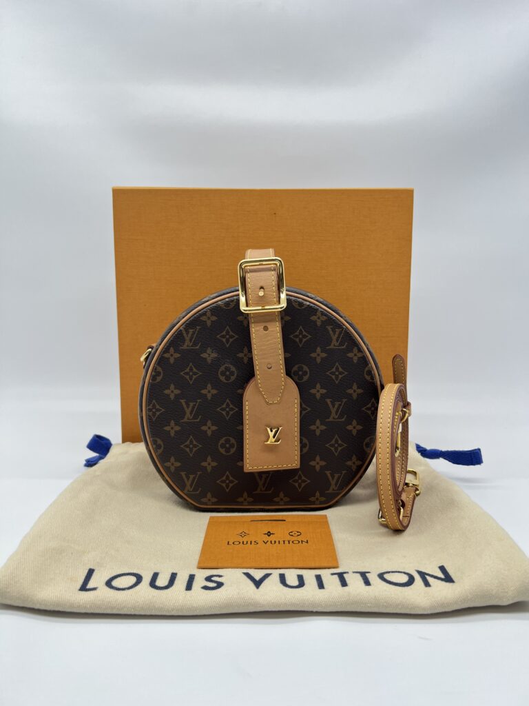 Louis Vuitton Petite Boite Chapeau Monogram GHW