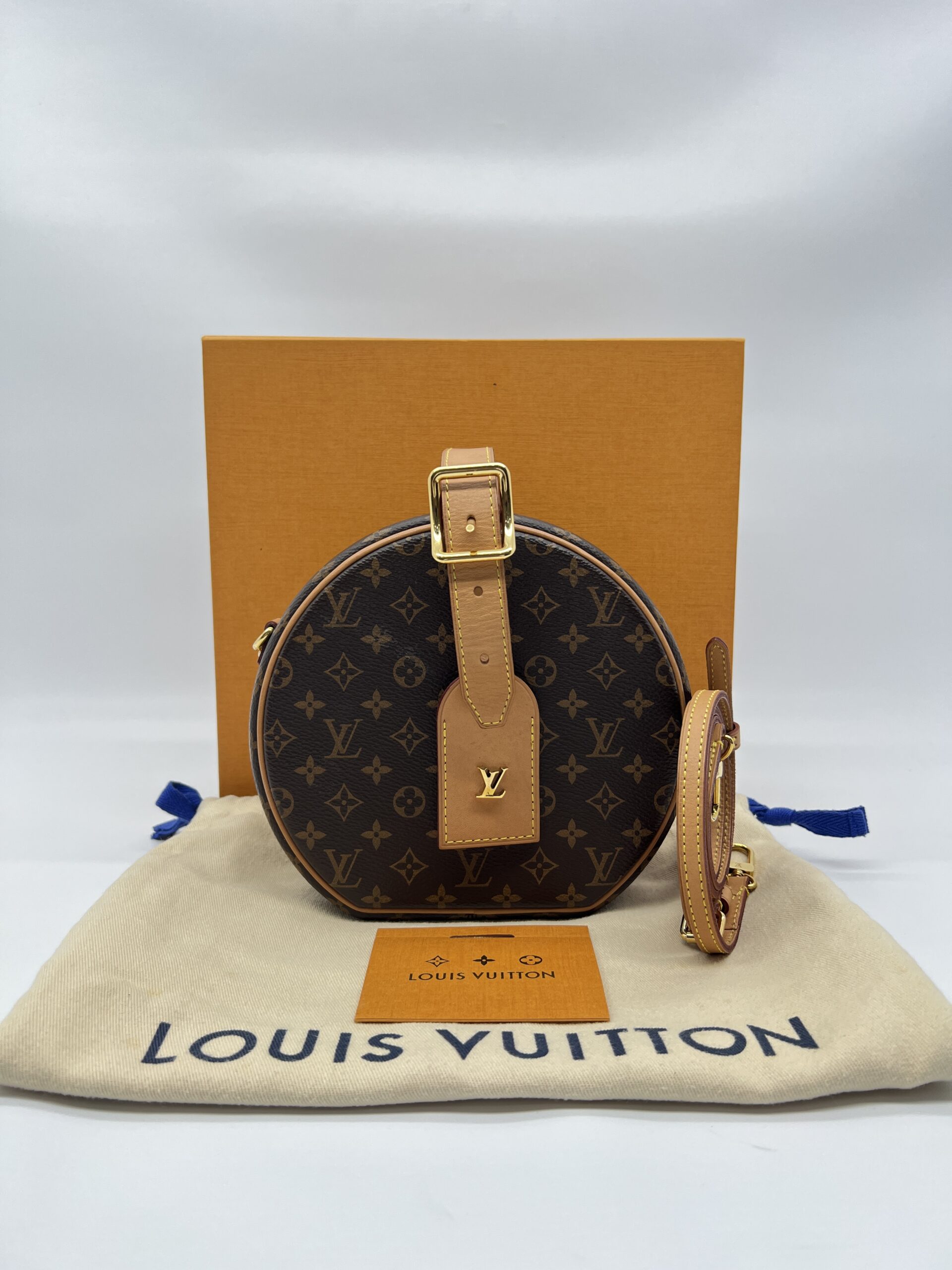 Louis Vuitton Petite Boite Chapeau Monogram GHW