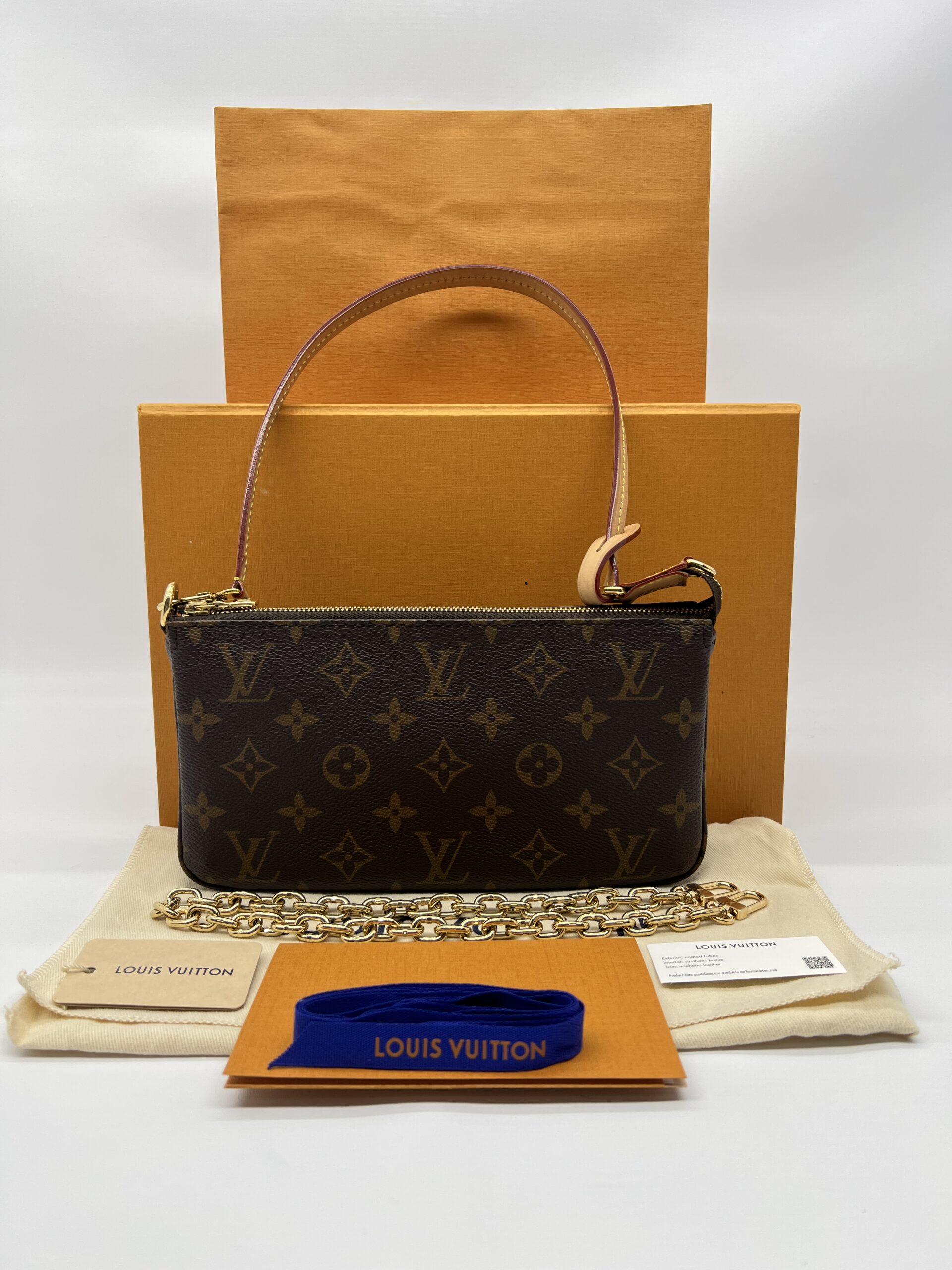 Louis Vuitton Pochette Accessoires Monogram GHW