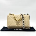 Chanel C19 WOC Lambskin Nude GHW
