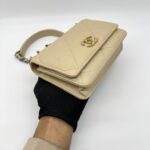 Chanel C19 WOC Lambskin Nude GHW
