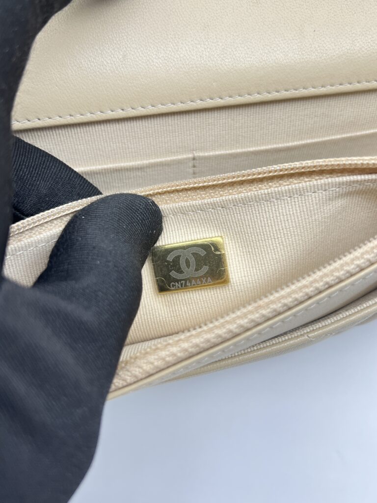 Chanel C19 WOC Lambskin Nude GHW