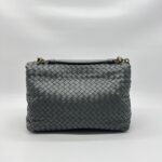 Bottega Veneta Olimpia Medium Grey GHW