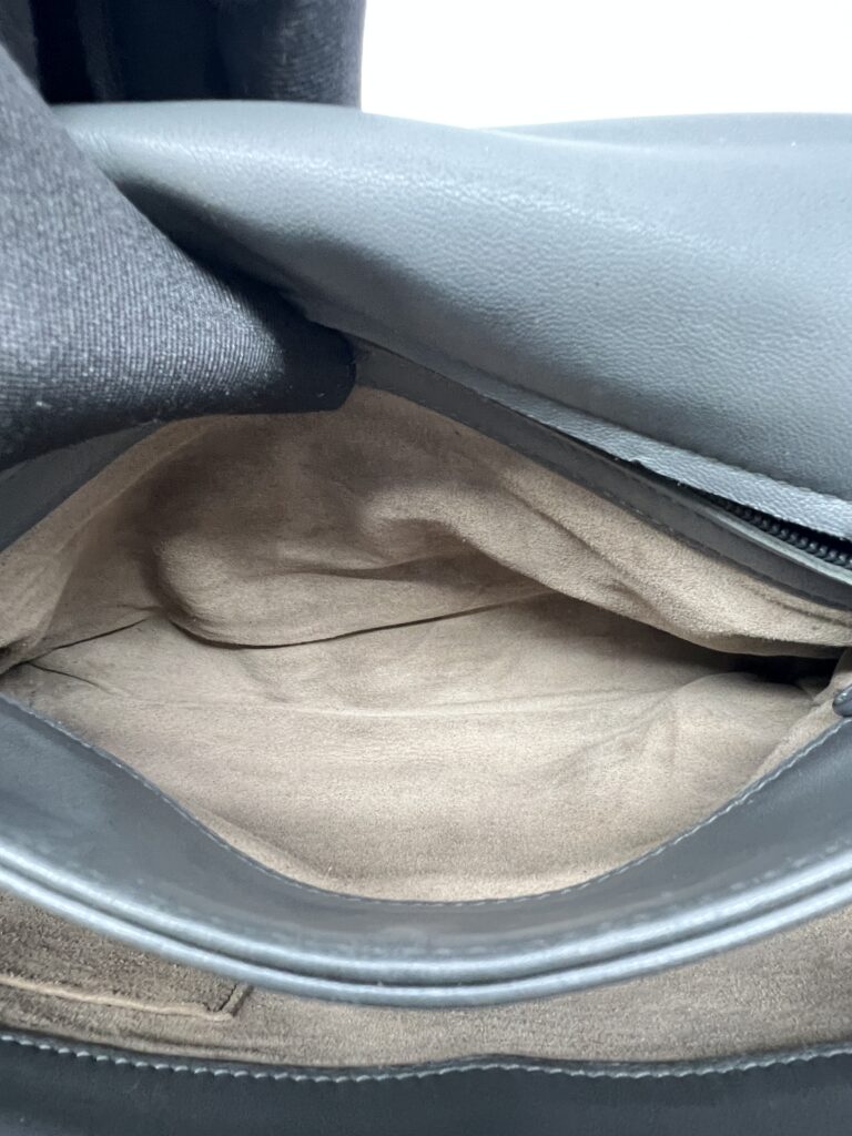 Bottega Veneta Olimpia Medium Grey GHW
