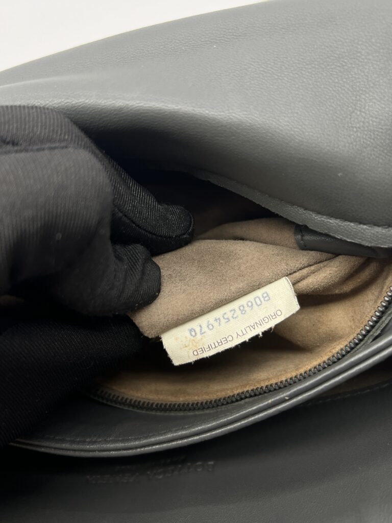 Bottega Veneta Olimpia Medium Grey GHW