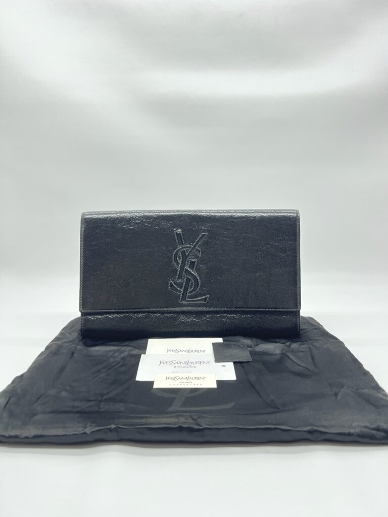 Saint Laurent Belle De Jour Patent Black