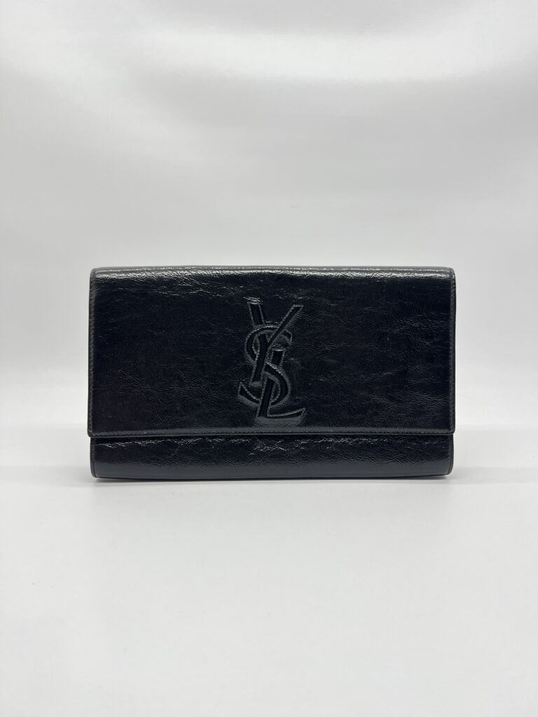 Saint Laurent Belle De Jour Patent Black