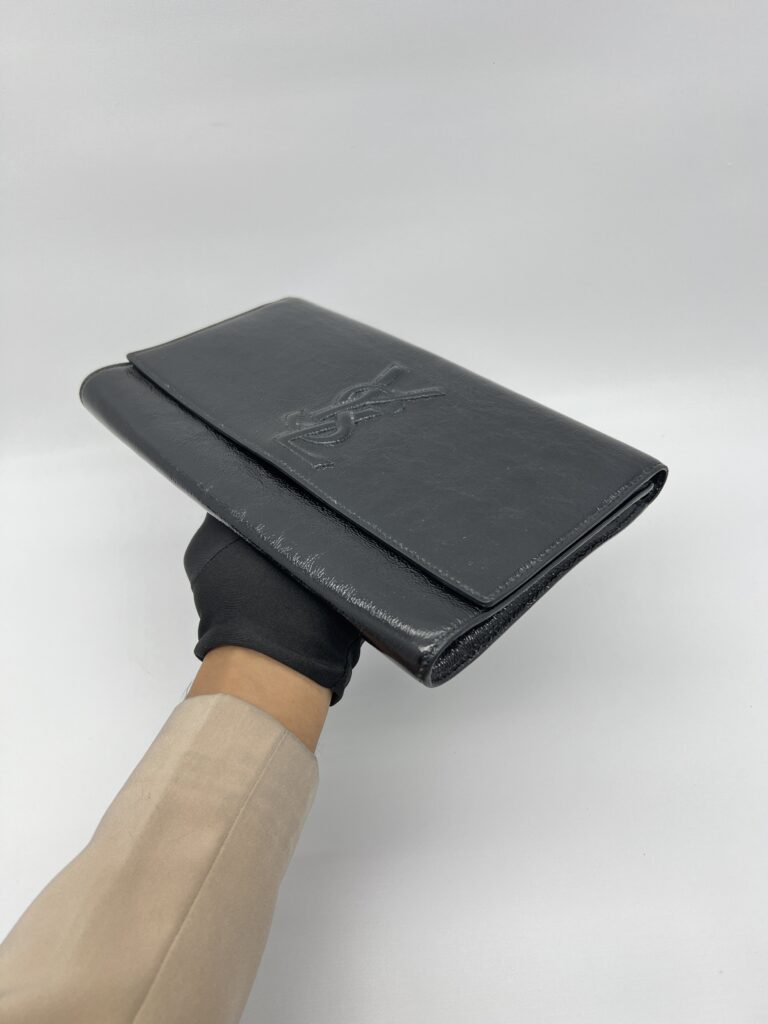 Saint Laurent Belle De Jour Patent Black