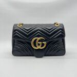 Gucci Medium Marmont Black GHW