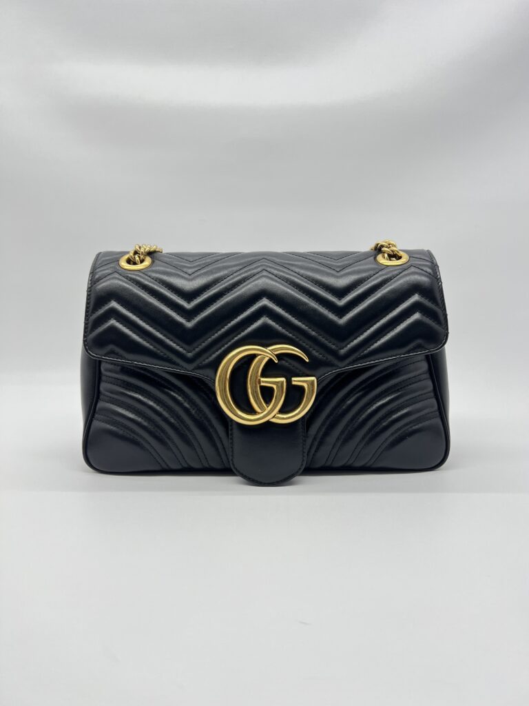 Gucci Medium Marmont Black GHW