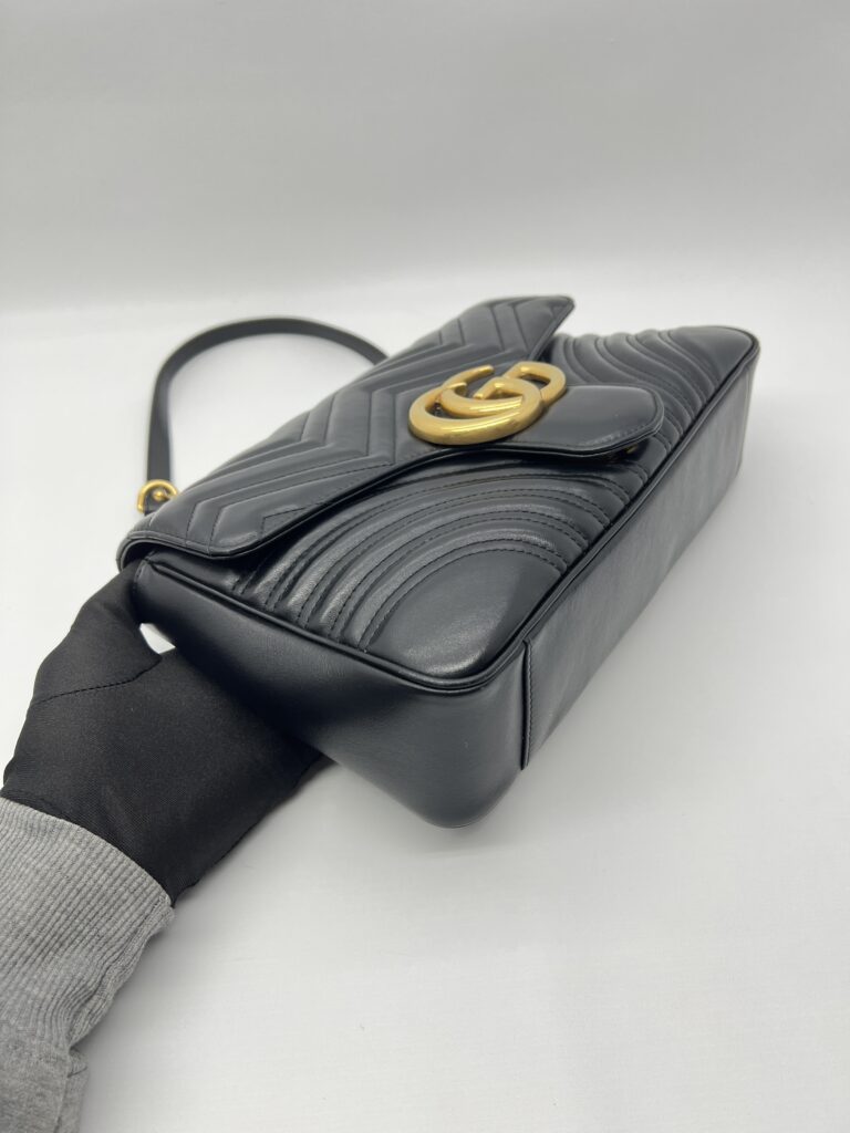 Gucci Medium Marmont Black GHW