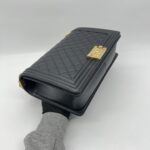 Chanel Boy 28 Caviar Black GHW