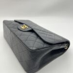 Chanel Classic Jumbo D Flap Caviar Black GHW