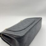 Chanel Classic Jumbo D Flap Caviar Black GHW