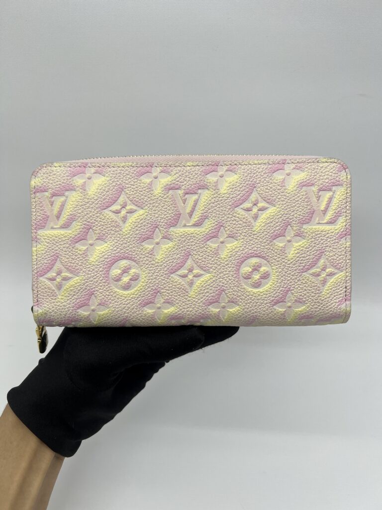 Louis Vuitton Zippy Wallet Monogram Empreinte Summer Stardust GHW