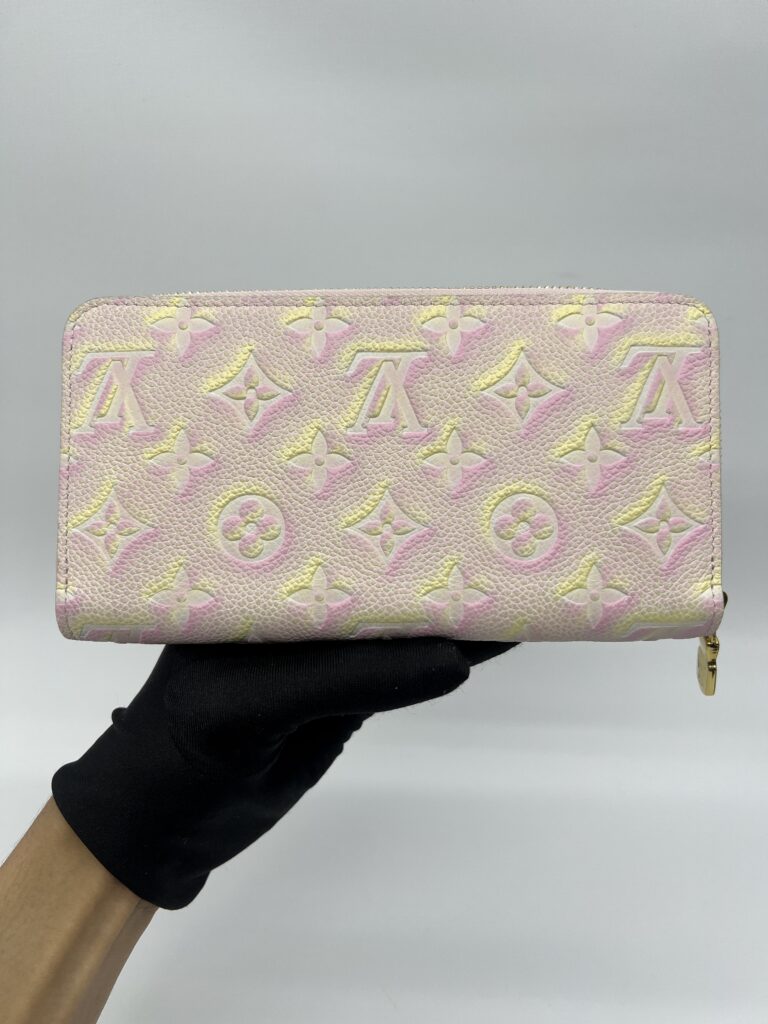 Louis Vuitton Zippy Wallet Monogram Empreinte Summer Stardust GHW