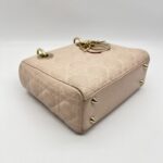 Dior lady Dior Small Lambskin Powder Pink GHW
