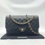 Chanel Classic Jumbo D Flap Caviar Black GHW