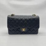 Chanel Classic Jumbo D Flap Caviar Black GHW