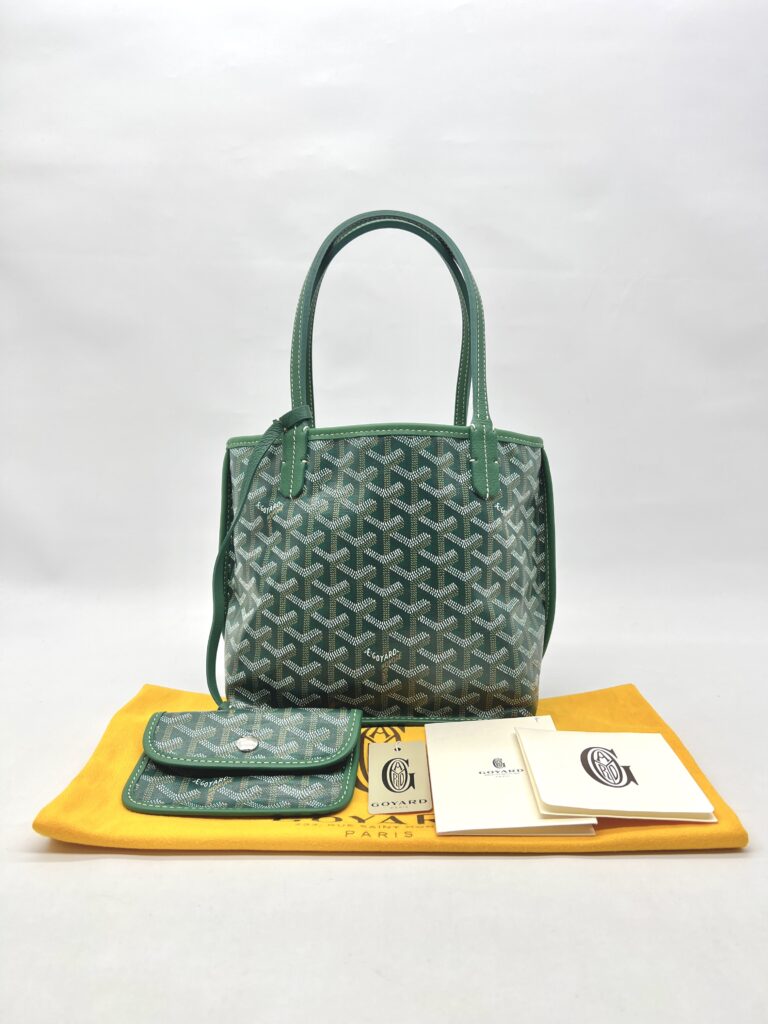 Goyard Mini Anjou Goyardine Vert SHW
