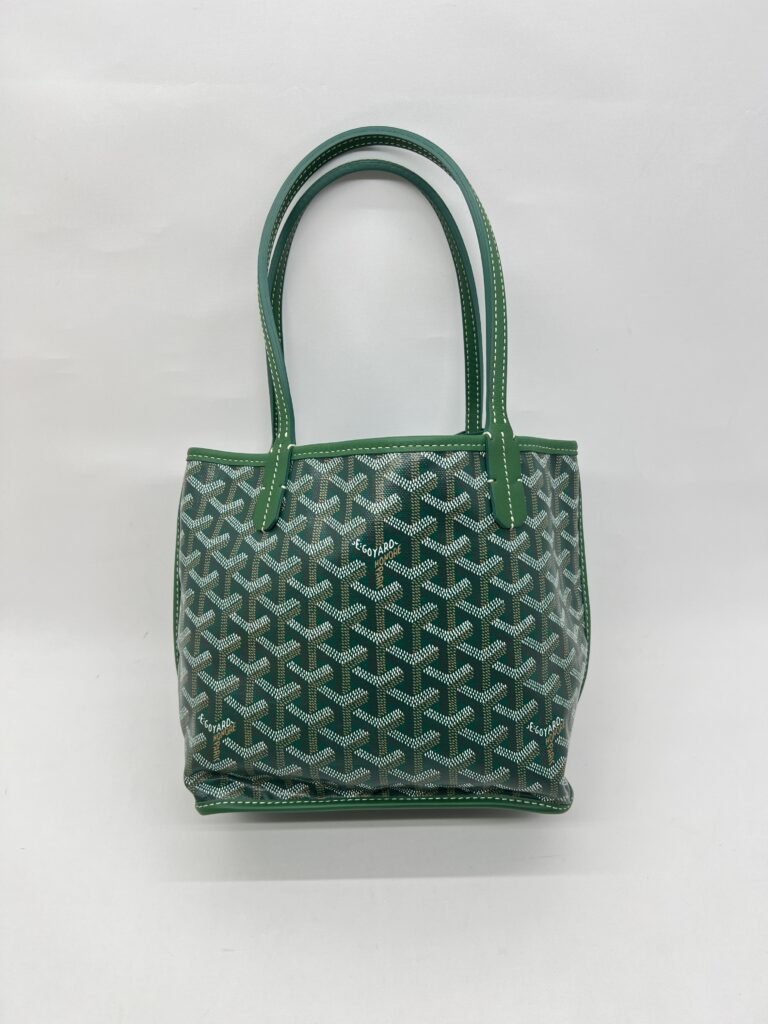 Goyard Mini Anjou Goyardine Vert SHW
