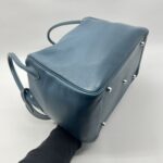 Hermes Lindy 34 Clemence Bleu Colvert/Turquoise Verso PHW